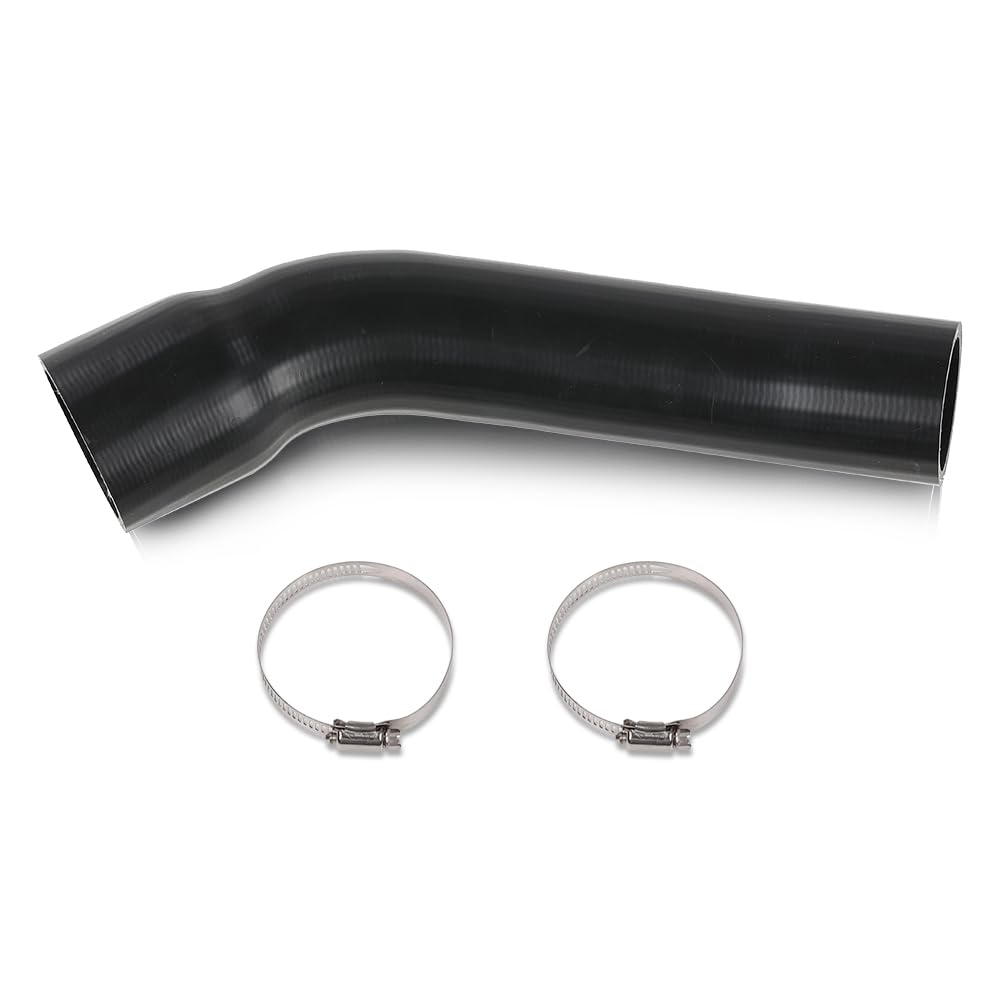 G-PLUS Rear Fuel Tank Fill Hose Compatible with Ford Bronco 1980-1996#F4110 Black Rubber Hose