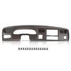 G-PLUS Cluster Radio Dash Trim Bezel Panel w/Hole Compatible with Ford F250 F350 Super Duty 1999-2004 Brown