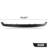 G-PLUS Lower Front Bumper Valance Air Deflector Replacement Compatible with 2002-2008 Dodge Ram 1500,Fit 2003-2009 Ram 2500 3500 Pickup Textured CH1090125