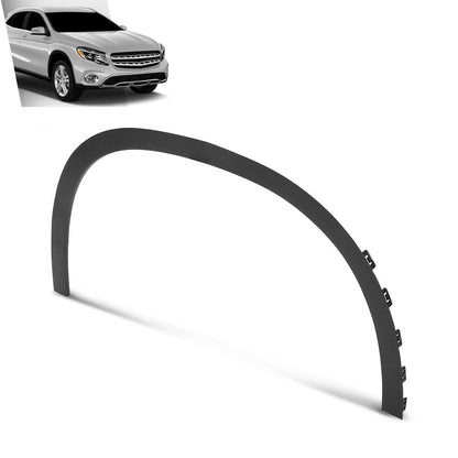 G-PLUS Fender Trim Molding Front Left Compatible with Benz GLA250 (submodel: 4Matic, Base) 2015-2020,Fit Benz GLA45 AMG 4Matic 2015-2019 Textured Black 1568852322