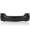 G-PLUS Rear Bumper Cover Compatible with Honda Civic Sedan 4dr 2006 2007 2008 2009 2010 2011, 04715SNAA90ZZ, HO1100235, Black