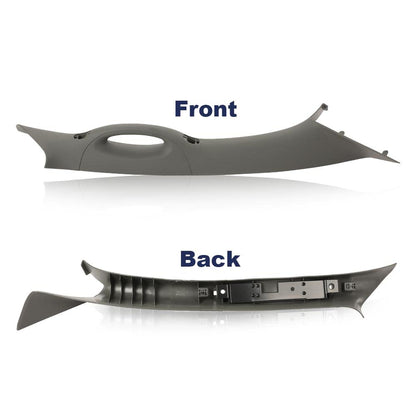 G-PLUS Front A Pillar Trim Handle Compatible with 2004-2008 F150, RH Passenger Side Inside Grab Handle 4L3Z1503598AAC(Grey)