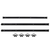 G-PLUS Trail Rail System Tie Down Rails Compatible with Jeep Gladiator 2020 2021 2022 2023