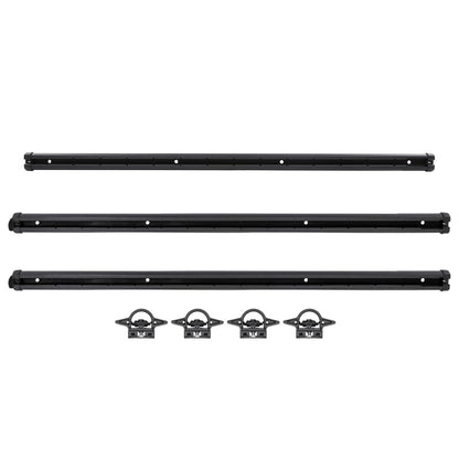 G-PLUS Trail Rail System Tie Down Rails Compatible with Jeep Gladiator 2020 2021 2022 2023