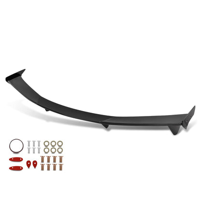 G-PLUS Rear High Wing Spoiler Kit Compatible with Chevy Corvette C8 Models 2020-2024 Rear Gloss Black