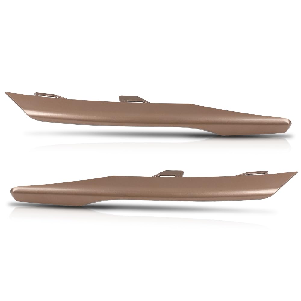 G-PLUS Pair Lower Fog Light Lamp Strip Trim Compatible with Land Rover Range Rover Evoque 2020-2022