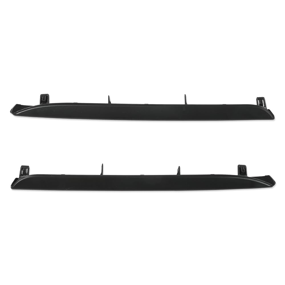 G-PLUS Left & Right Rear Bumper Lower Trim Molding Compatible with Toyota Camry SE XSE 2018 2019 2020 2021 5272306010, 5272406010 Black Bumper Molding Trim Lower 2PCS