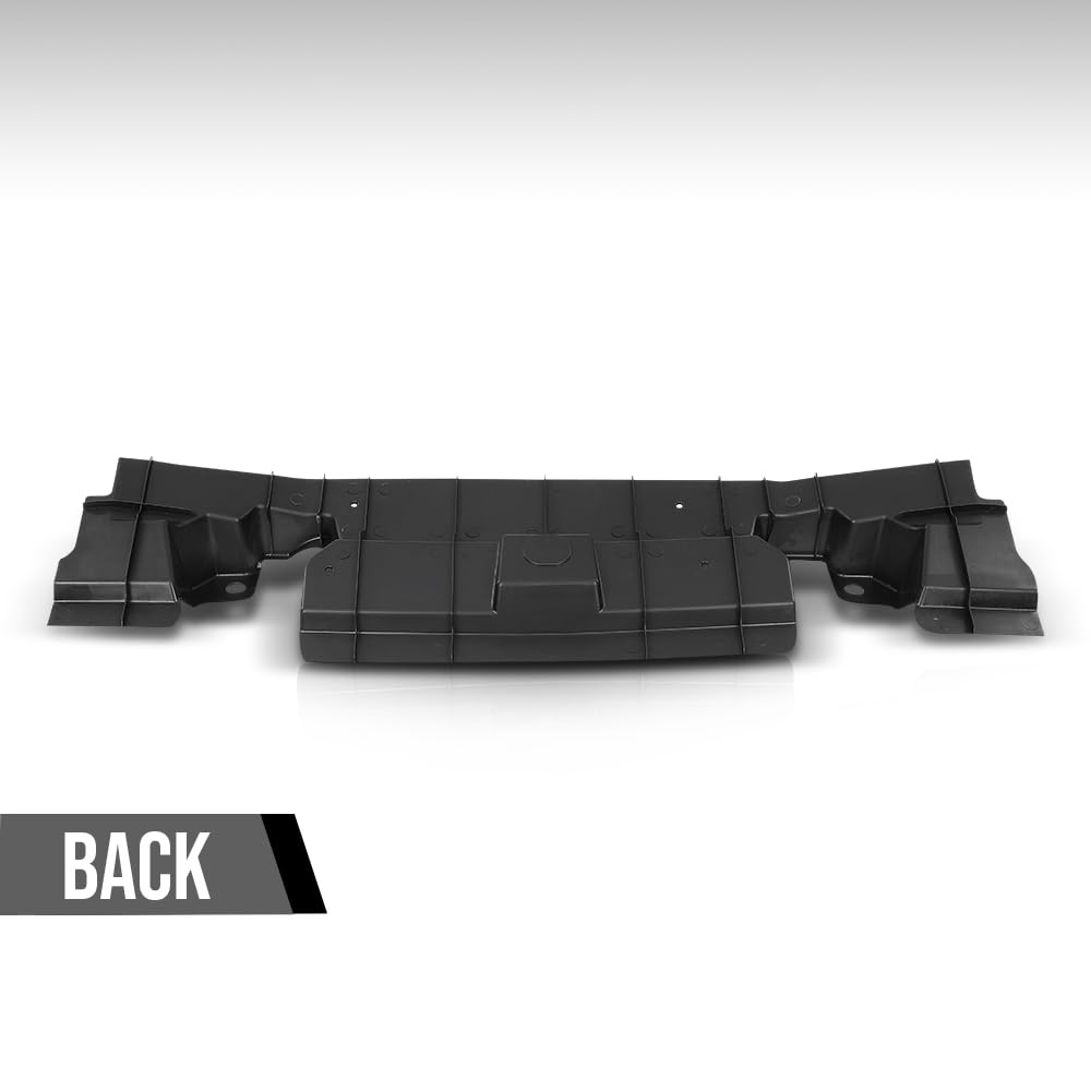 G-PLUS Valance Front Lower Compatible with Toyota 4Runner 2014-2023 with Chrome Trim 5212935040, TO1091101 Black