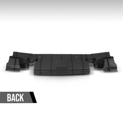 G-PLUS Valance Front Lower Compatible with Toyota 4Runner 2014-2023 with Chrome Trim 5212935040, TO1091101 Black