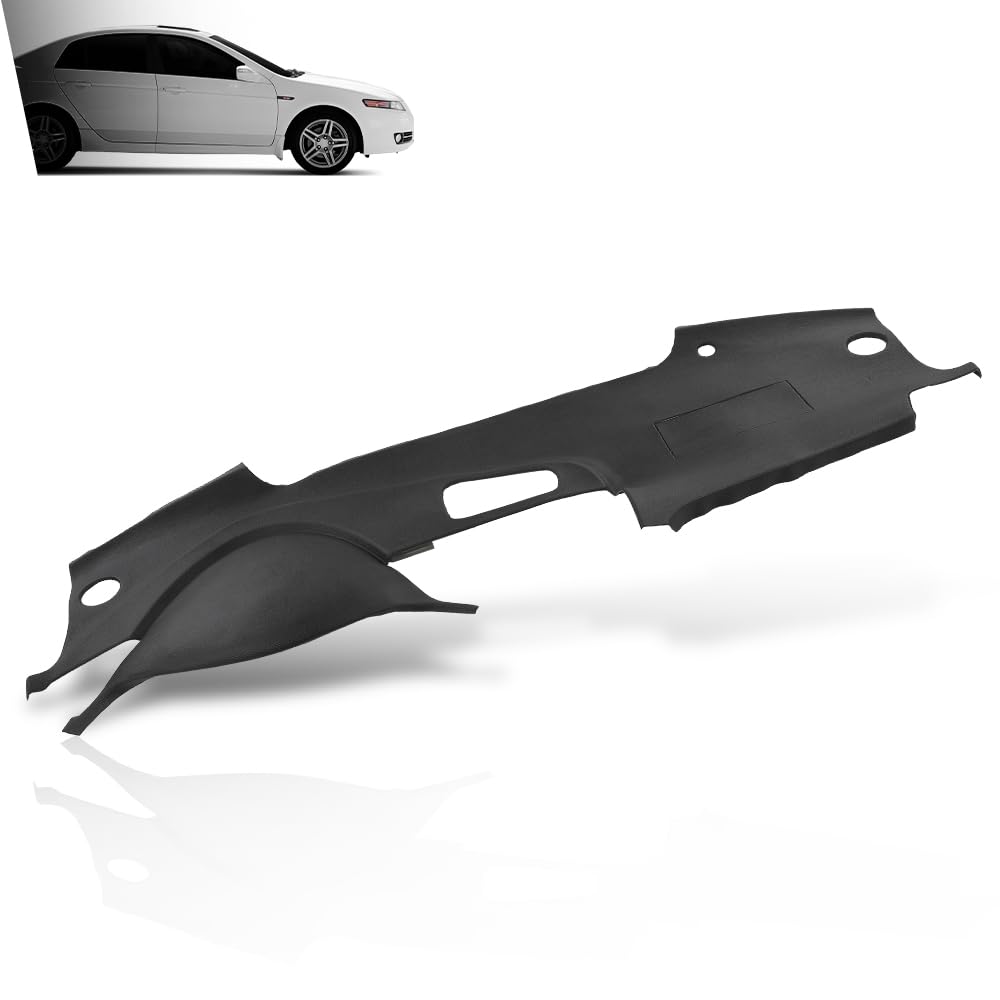 G-PLUS TPE Molded Dashboard Dash Cover Compatible with Honda Acura TL 2004 2005 2006 2007 2008 Dash Board Cover (Black)