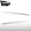 G-PLUS Rear Door Frame Molding Trim Pair Compatible with Kia Optima 2011-2015 838502T000, 838602T000 Silver