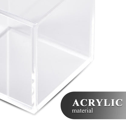 G-PLUS Golf Ball Display Case Acrylic Clear Baseball Holder Cube