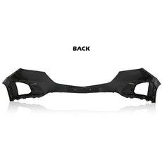 G-PLUS Front Bumper Cover Primed Compatible with Chevy Equinox 2018-2020 Black Side View