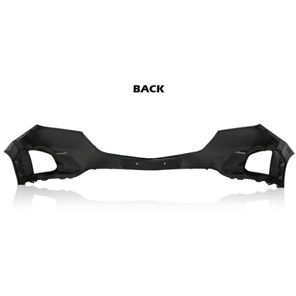 G-PLUS Front Bumper Cover Primed Compatible with Chevy Equinox 2018 2019 2020 Black Bumper Cover