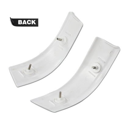 G-PLUS Corner Roof Moldings RH & LH Compatible with Ford F250 F350 F450 F550 Super Duty 1999-2007 Regular & Crew Cab Only (Not Fit Extended Cab) YC3Z-2551728-PTM YC3Z-2551729-PTM Painted White