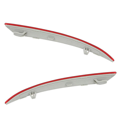 G-PLUS Bumper Reflector Set Compatible with 2013-2016 Ford Fusion Rear Left & Right 2Pc DS7Z13A565A, FO1185103, DS7Z13A565B, FO1184103