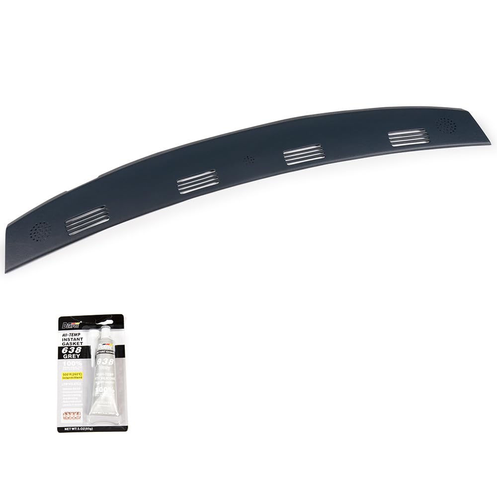 G-PLUS TPE Cover for Defrost Dash Panel Dark Blue Compatible with 2002 2003 2004 2005 Dodge Ram 1500/2003-2005 Dodge Ram 2500 3500