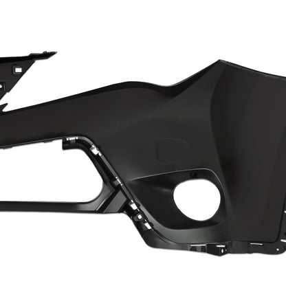G-PLUS Front Upper Bumper Cover Primered Compatible with Toyota RAV4 2013 2014 2015, TO1014101, 521190R911, Black