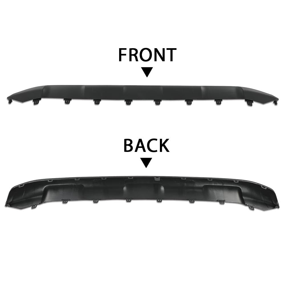 G-PLUS Front Lower Valance Skid Plate Board Guard Black Compatible with Toyota Rav4 2019-2023 527110R080B0 TO1095212