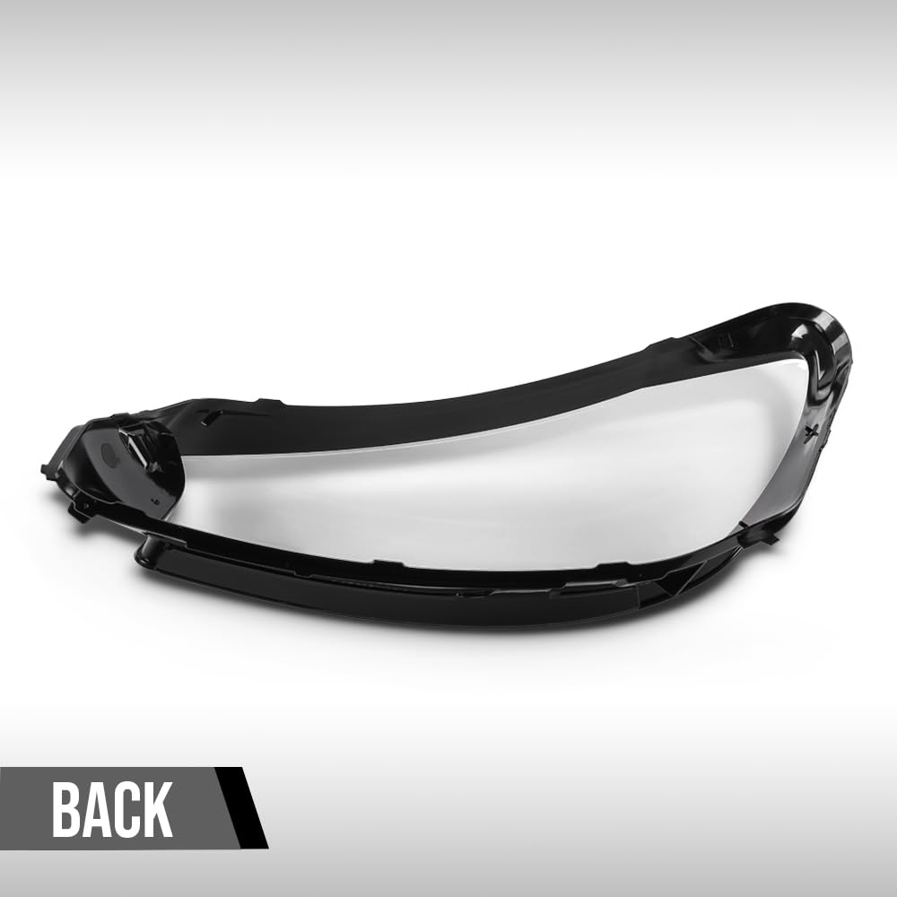 G-PLUS Headlight Lens Cover Compatible with Benz GLS X167 GLS350 GLS350d GLS500 GLS550 GLS450 GLS580 2020 2021 2022 2023 Fit Benz GLS63 AMG 2021 2022 2023 Right Side Front Headlamp Lens Cover Clear