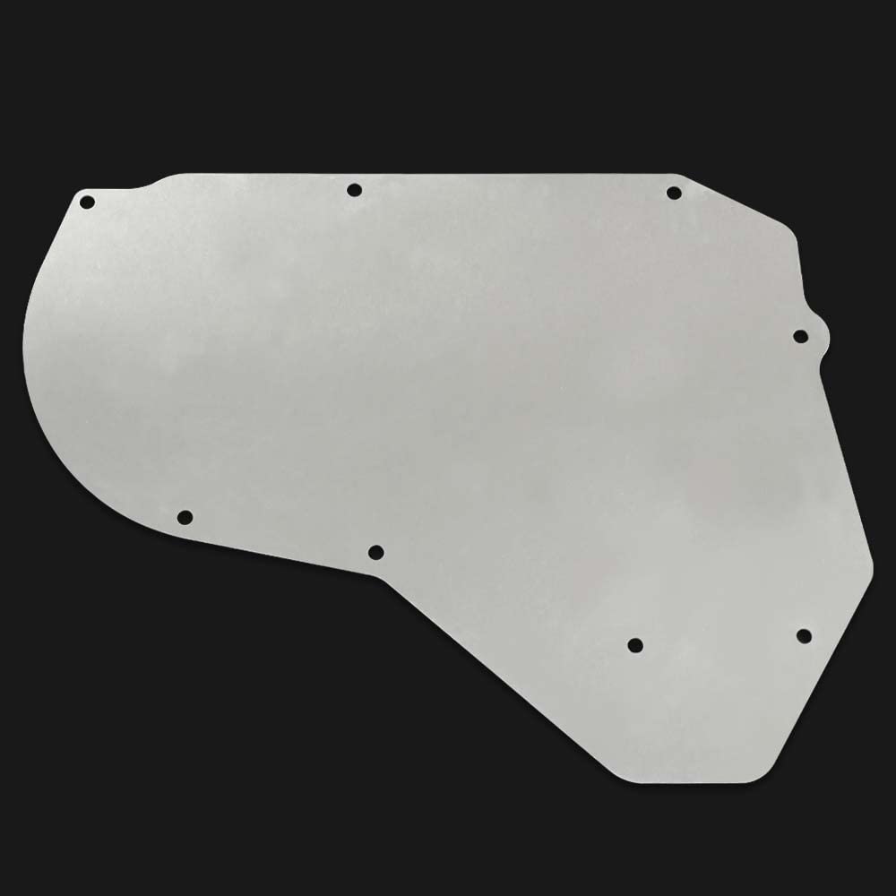 G-PLUS A/C Heater Delete Panel Plate Compatible with 1982-1993 Chevy S-10 Blazer GMC Jimmy Sonoma AIR Conditioning Heater Delete Panel Plate