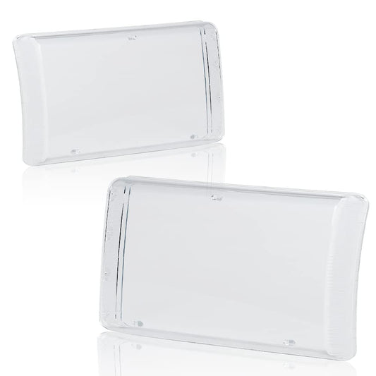 G-PLUS Housing Clear Corner Headlight Lamps Compatible with 94-01 Dodge Ram 1500 2500 3500 55076749AD 55076748AD 55076749AO 55076748AO