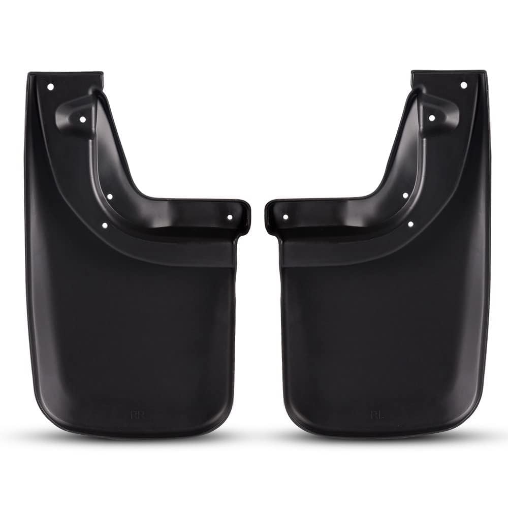 G-PLUS 2PCS Rear Heavy Duty Molded Mud Flaps, Compatible with Toyota Tacoma 2005-2015, Splash Guards Mudguard