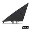 G-PLUS Front A-Pillar Triangular Cover Plate Right Compatible with Tesla Model 3 2017-2023 22873014, 1130656-00-E Gloss Black