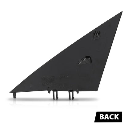 G-PLUS Front A-Pillar Triangular Cover Plate Right Compatible with Tesla Model 3 2017-2023 22873014, 1130656-00-E Gloss Black