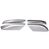 G-PLUS Roof Rack Bar Rail End Cover Shell Cap Compatible with 2003-2009 Toyota 4Runner,Roof Rail Rack 4Pcs (Silver)