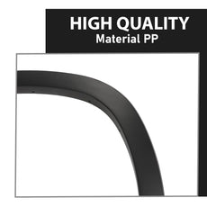 G-PLUS Fender Flares 4PCS for Dodge Ram 1500 2019-2024 Black Product Details