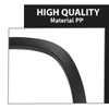 G-PLUS Fender Flares Compatible with Dodge Ram 1500 2019-2024 Not Fit 1500 Classic & Rebel & TRX Models Wheel Opening Molding Arch Trim 4PCS Black