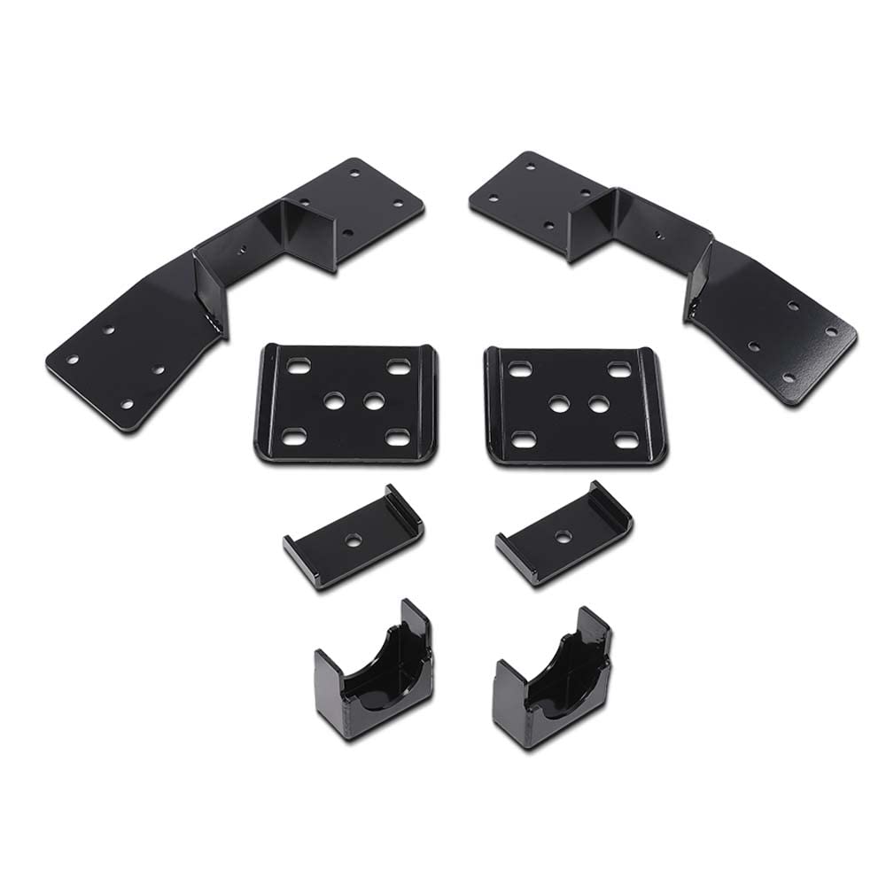 G-PLUS 6" Rear Axle Lowering C Notch & Flip Kit Compatible with Chevy Silverado Sierra Pickup 99-06/1999-2007 Classic 1/2 Ton - Chevy Silverado & GMC Sierra Trucks