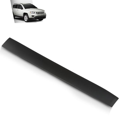 G-PLUS Front Right Exterior Door Molding Compatible with Jeep Compass 2011-2017 Black 5182562AB