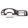 G-PLUS Dash Radio Cluster Trim Bezel Panel Compatible with Chevy Astro GMC Safari 1995-2005 15718197 Dark Red