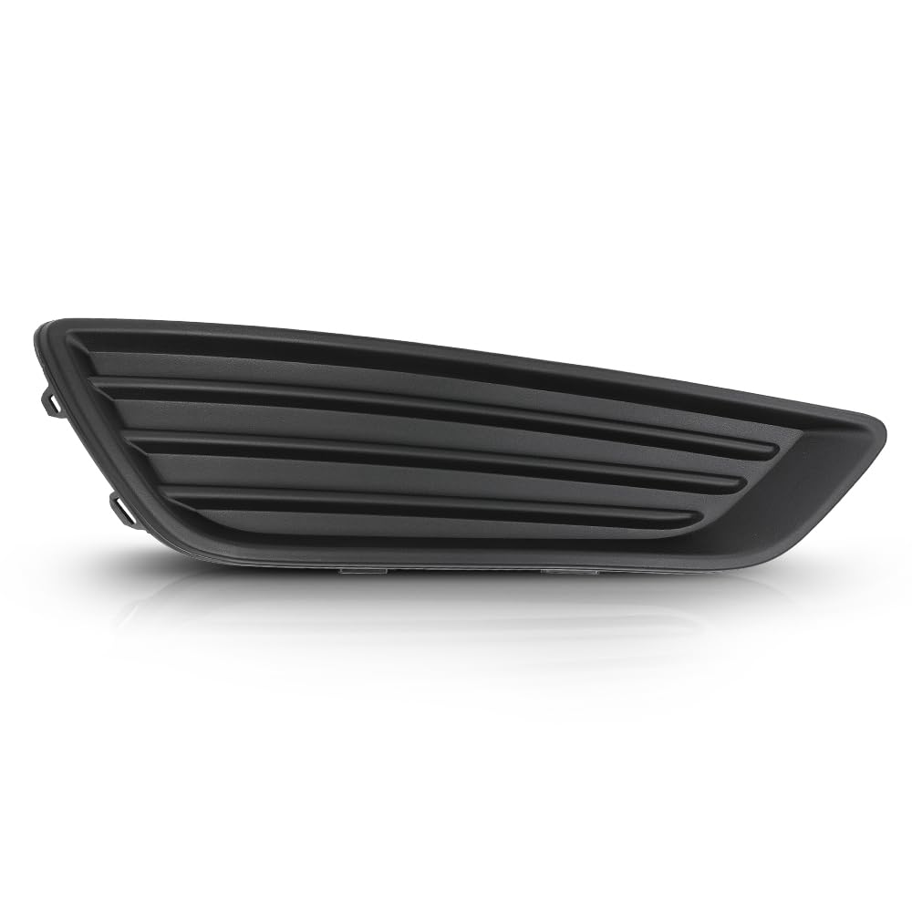 G-PLUS Front Right Fog Light Cover, Compatible with Ford Focus S 2015-2017/ Focus SE 2018, Passenger Side, F1EZ17B814A, FO1039150