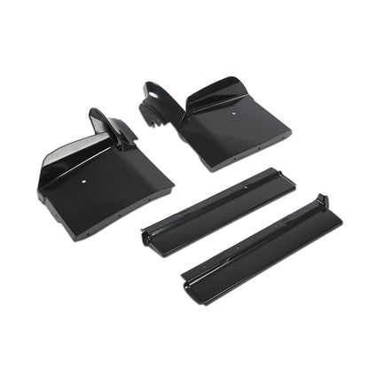 G-PLUS Front Bumper Fillers Set Compatible With 1979-1985 Eldorado 4pcs Black Painted Front Bumper Fillers