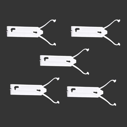 G-PLUS Door Trim Molding Retaining Clip Lower Chrome Compatible with Oldsmobile Cutlass 1981-1988 Clip Mounting Retainer Kit 5 PCS