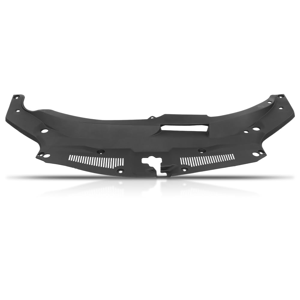 G-PLUS Radiator Support Cover Compatible with LX RX350 (submodel: Base, F Sport) 2016-2020, Fit LX RX450hL Base 2018-2019 532950E090, 53295-0E090, LX1224112 Black PP