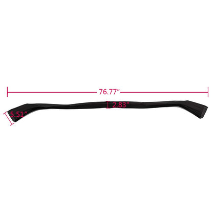 G-PLUS F Sport Style Front Bumper Lip Compatible for Lexus IS250 & IS350 2006 2007 2008 PU Black Front Lip Spoiler Splitter Air Dam Chin Diffuser Add On