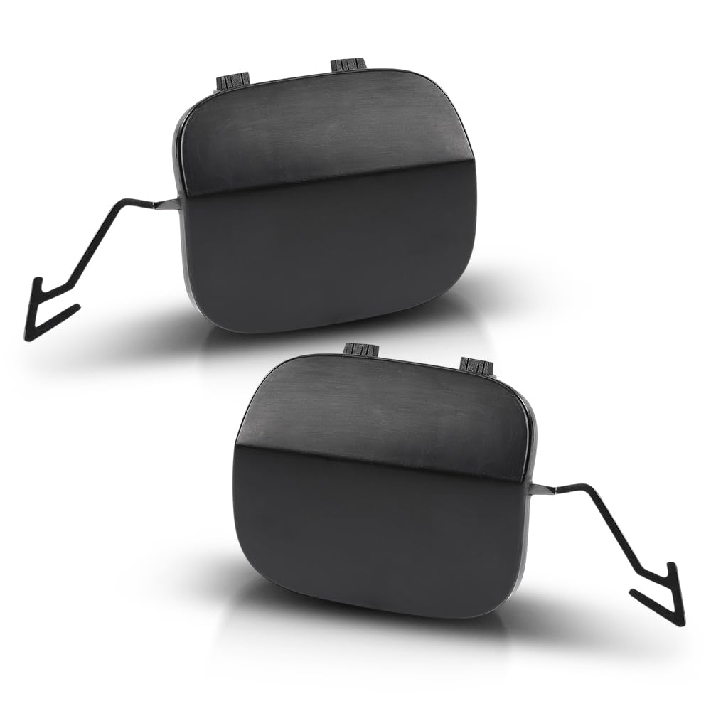 G-PLUS Front Bumper Tow Hook Eye Cover Cap Pair Compatible with Porsche Cayenne 2019 2020 2021 2022 2023 9Y0-807-155-G2X, 9Y0-807-156-G2X, 9Y0807156G2X, 9Y0807155G2X, PO1029105, PO1029104 Blue