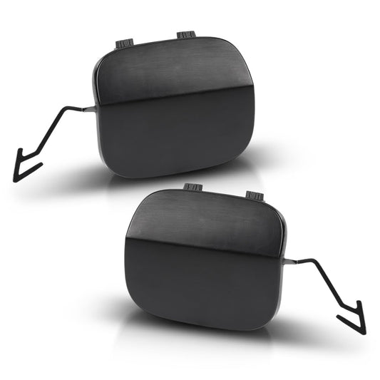 G-PLUS Front Bumper Tow Hook Eye Cover Cap Pair Compatible with Porsche Cayenne 2019 2020 2021 2022 2023 9Y0-807-155-G2X, 9Y0-807-156-G2X, 9Y0807156G2X, 9Y0807155G2X, PO1029105, PO1029104 Blue