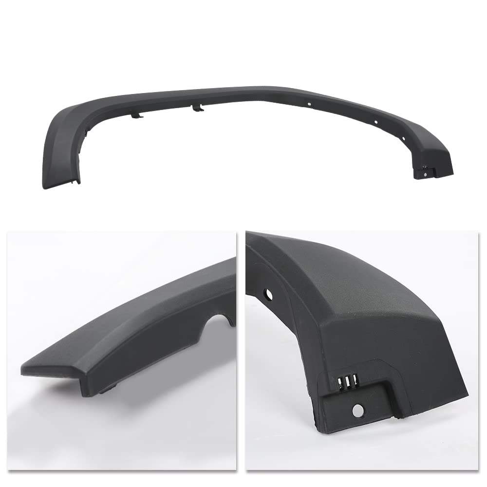 G-PLUS Fender Flares Front Left Driver Side, Compatible with Toyota Tacoma 2016-2021 Fender Flares Moulding Trim Wheel Opening Molding Set TO1290109 7587204060(Smooth Factory Style)