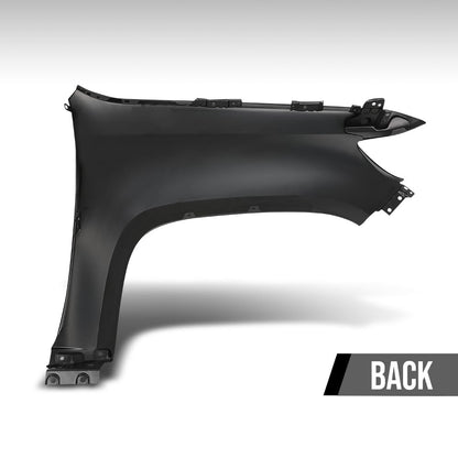 G-PLUS Front Fender Driver Side Compatible with Chevy Colorado Base 2015 2016 2017 2018 2019 2020, Fit Chevy Colorado (submodel: LT, WT, Z71) 2015-2022 23354494, GM1240404 Primed Black