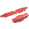 High Performance Radiator Shroud & Pulley Belt Cover Combo Compatible With 2008-2012 Subaru WRX & STi Red