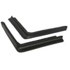 G-PLUS Bumper Fillers Compatible with Cadillac Deville 1980-1992/Fit for Cadillac Fleetwood 1980-1992/Fit Cadillac Brougham 1980-1992 Fiberglass Black Front and Rear 10PCS