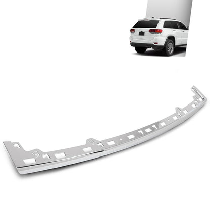 G-PLUS Rear Bumper Face Bar Chrome Trim Molding Step Pad Chrome Compatible with Jeep Grand Cherokee 2011-2021,Fit for Models With Type 1 Bumper Trim 6CG07SZ0AB CH1144100