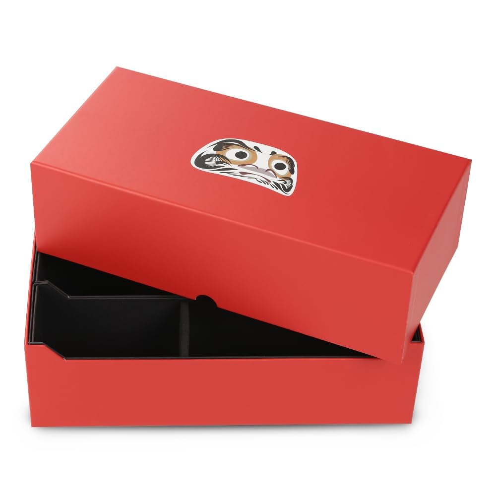 G-PLUS Coin Slabs Storage Box Compatible with PCGS, NGC, ANACS, EVERSLAB, QUICKSLAB for 50 Certified Coins Holders Red