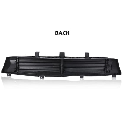G-PLUS Front Bumper Shutters W/o Motor Compatible with Buick Lacrosse 2014 2015 2016 26202080 GM26202080 9054678 Dark Black