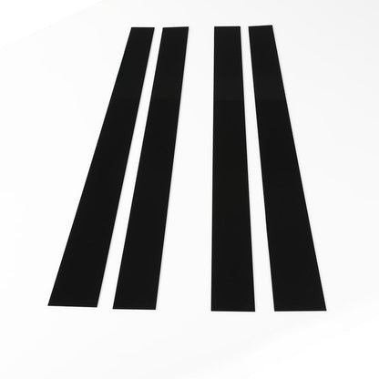 G-PLUS Window Pillar Posts Molding Trim Compatible with 1997-2003 Ford F150 SUPERCREW/Crew/Harley Pillar Posts Set Door Trim Mirror Cover 4 PCS